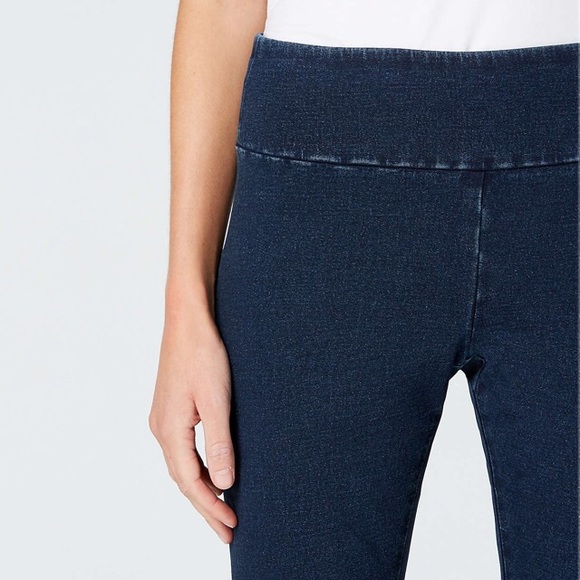 Pure Jill Indigo Knit Leggings 